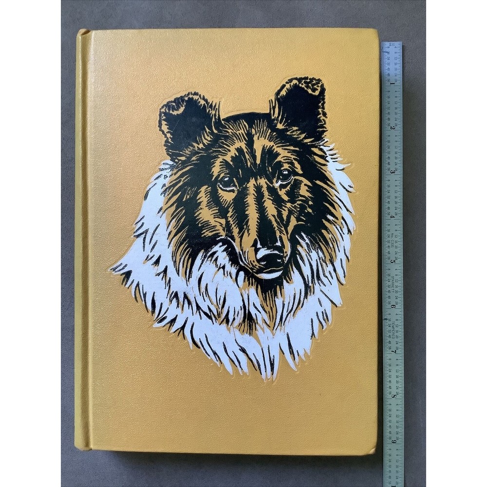 Vintage 1944 Lassie Come Home by Eric Knight Illustrated Hard Cover